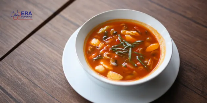 Warm Vegetable Broth / Soup